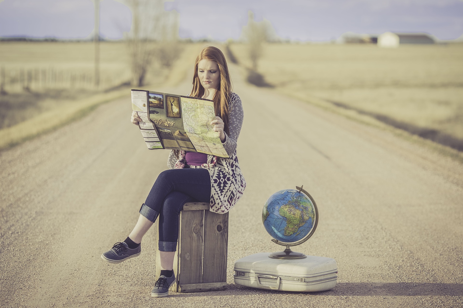 Reizen om de schoonheid van de wereld te ontdekken